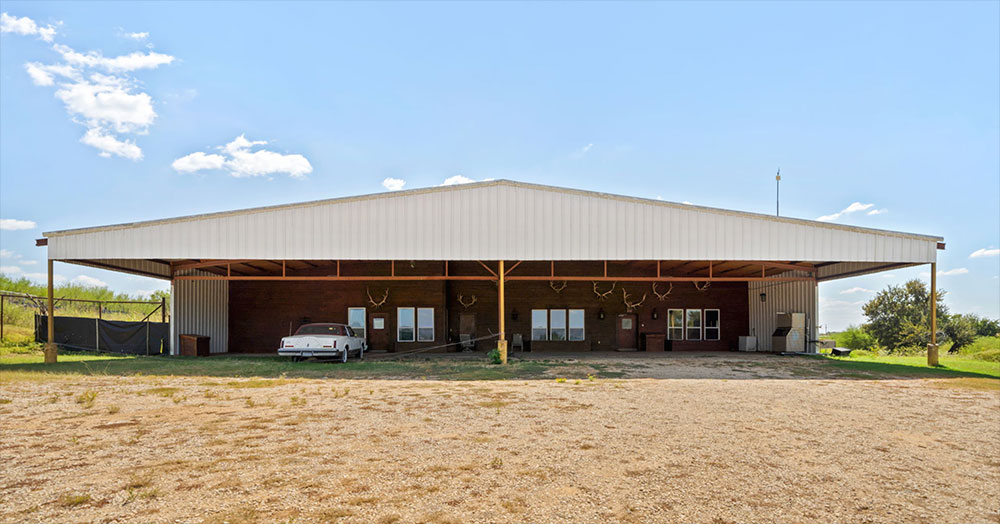 Lodge front view